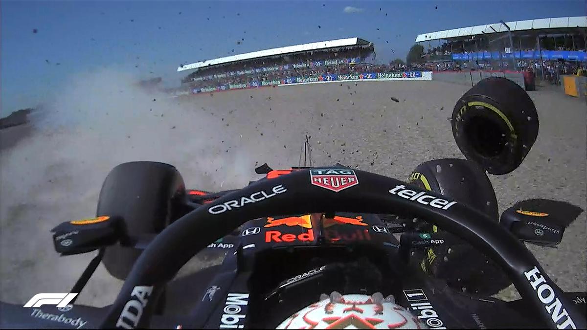 FOTO Accident Silverstone, Formula 1, Hamilton - Verstappen 18.07.2021