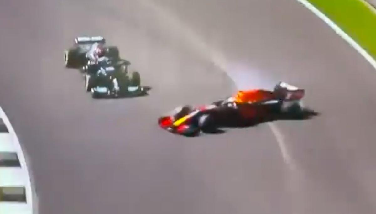 FOTO Accident Silverstone, Formula 1, Hamilton - Verstappen 18.07.2021