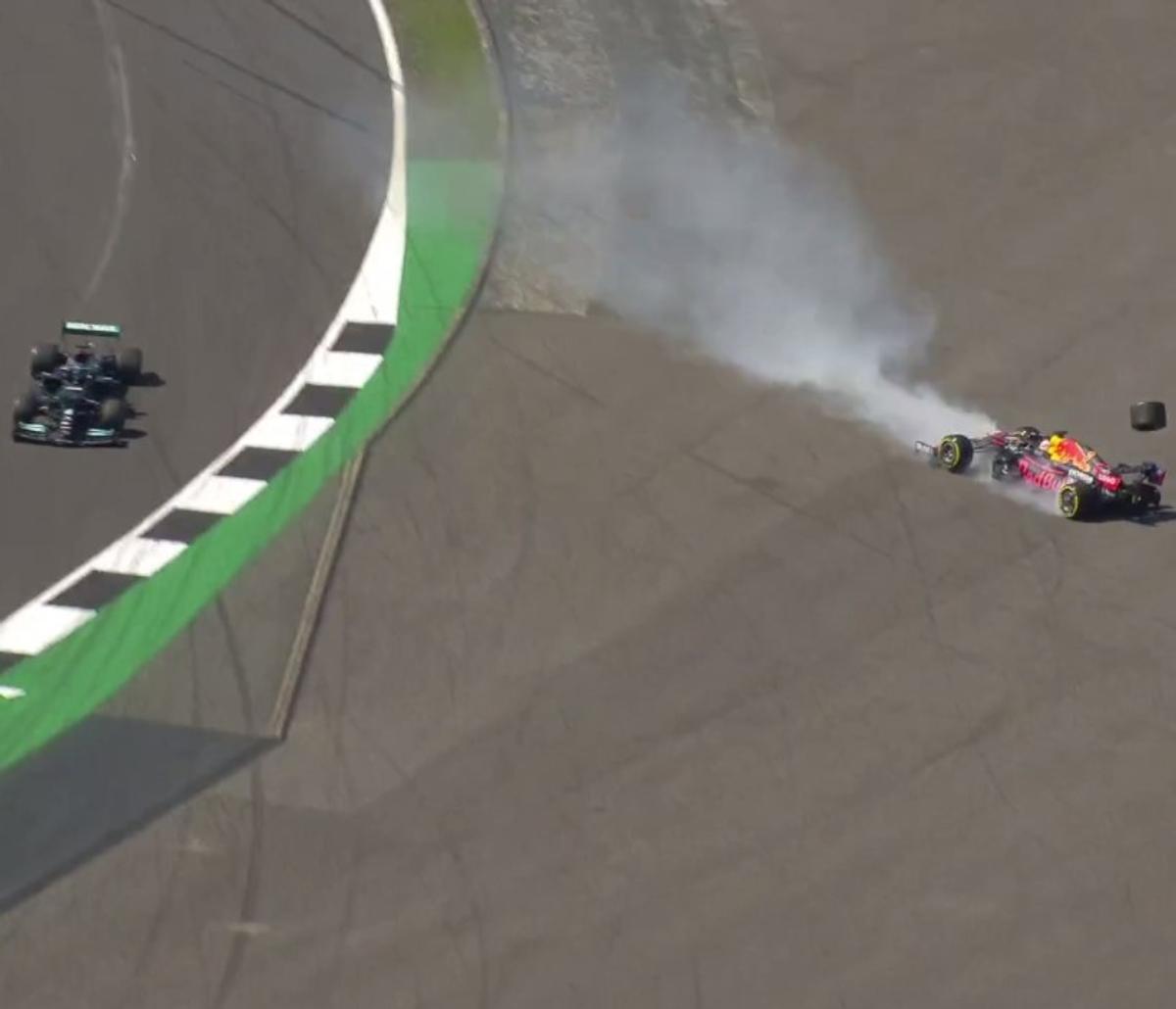 FOTO Accident Silverstone, Formula 1, Hamilton - Verstappen 18.07.2021