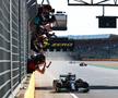 Lewis Hamilton a făcut o cursă perfectă pe teren propriu. În ciuda penalizării de 10 secunde, britanicul a încheiat pe primul loc.