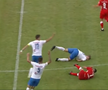 FOTO Accidentare Dănuleasa, UTA - Farul