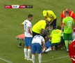 FOTO Accidentare Dănuleasa, UTA - Farul