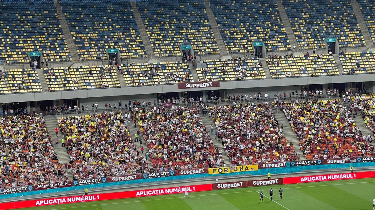 Rapid - Chindia 1-0 » Sărbătoare vișinie pe Arena Națională! Giuleștenii, victorie la revenirea în Liga 1