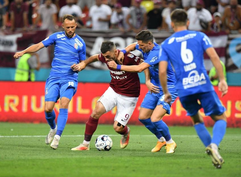 Rapid a învins-o pe Chindia, scor 1-0, în primul meci al etapei din Liga 1. Daniel Florea, atacantul târgoviștenilor, își asumă înfrângerea de pe Arena Națională.