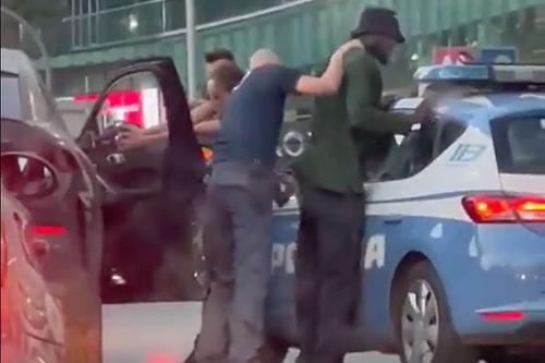 Tiemoue Bakayoko, reținut de poliție, Foto: Captură Twitter