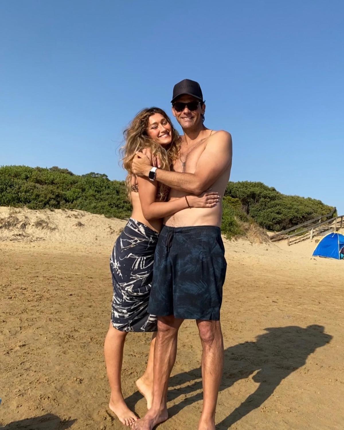 Mark Philippoussis e căsătorit cu o românca Silvana Lovin. Foto: Instagram