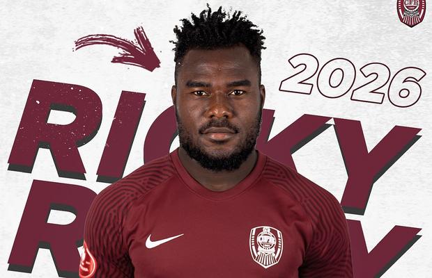 Mijlocașul de 21 de ani a semnat pe 3 sezoane cu CFR Cluj