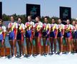 Barca de 8 plus 1 a României la Campionatele Europene de la Munchen 2022 Foto: Imago