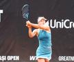 Irina Begu în meciul din sferturile de finală ale UniCredit Iași Open Foto: Roxana Fleșeru