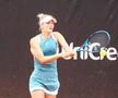 Irina Begu în meciul din sferturile de finală ale UniCredit Iași Open Foto: Roxana Fleșeru