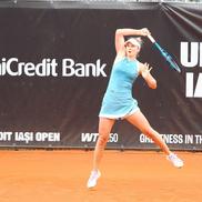 Irina Begu în meciul din sferturile de finală ale UniCredit Iași Open Foto: Roxana Fleșeru