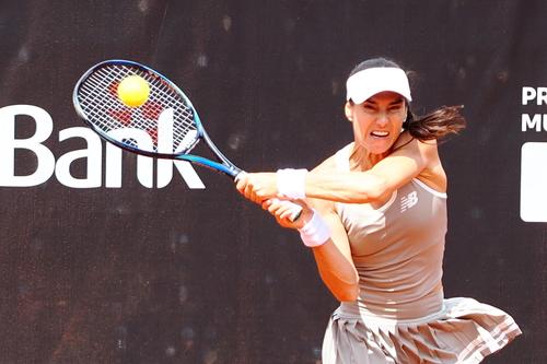 Sorana Cîrstea pe zgura de la UniCredit Iași Open FOTO Roxana Fleșeru