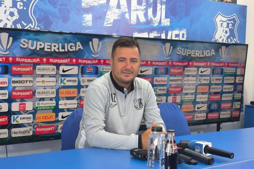 Ianis Zicu, în conferința dinaintea duelului cu Botoșani