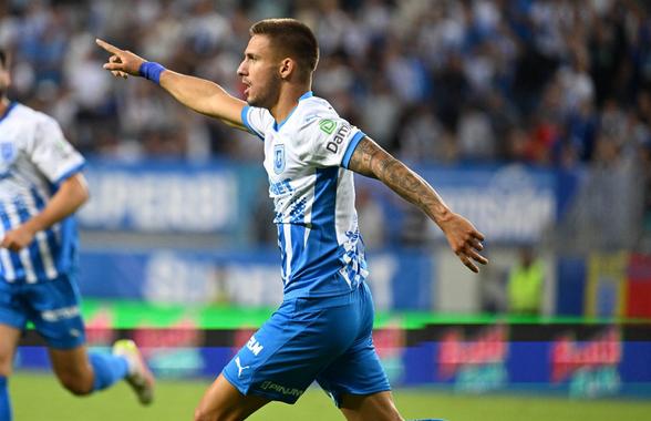 Universitatea Craiova câștigă primul meci din acest sezon! Trupa lui Mirel Rădoi, lider în Superliga