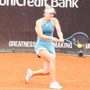 Irina Begu în meciul din sferturile de finală ale UniCredit Iași Open Foto: Roxana Fleșeru