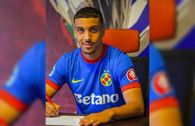 FCSB l-a prezentat pe Aymen Boutoutaou » Durata contractului, numărul de pe tricou și suma