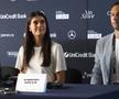 Sorana Cîrstea și Andrei Oriță, deținătorul licenței turneului de la Iași FOTO Roxana Fleșeru