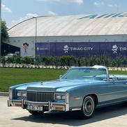 Ion Țiriac a venit cu un Cadillac Eldorado Convertible la inaugurarea Sălii „Nadia Comăneci”