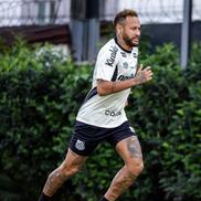 Neymar s-a întors la baza lui Santos // foto: facebook Santos Futebol Clube