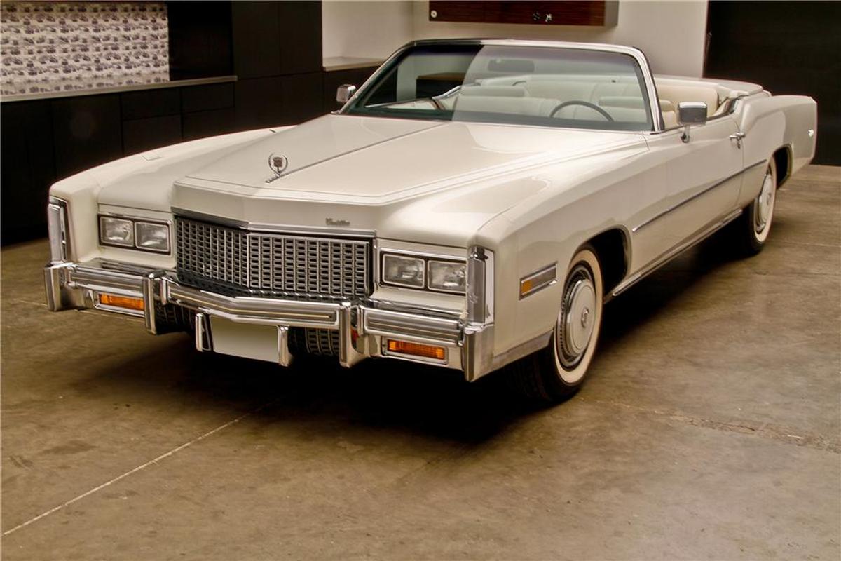 Ion Țiriac a venit la marele eveniment cu un splendid Cadillac Eldorado decapotabil