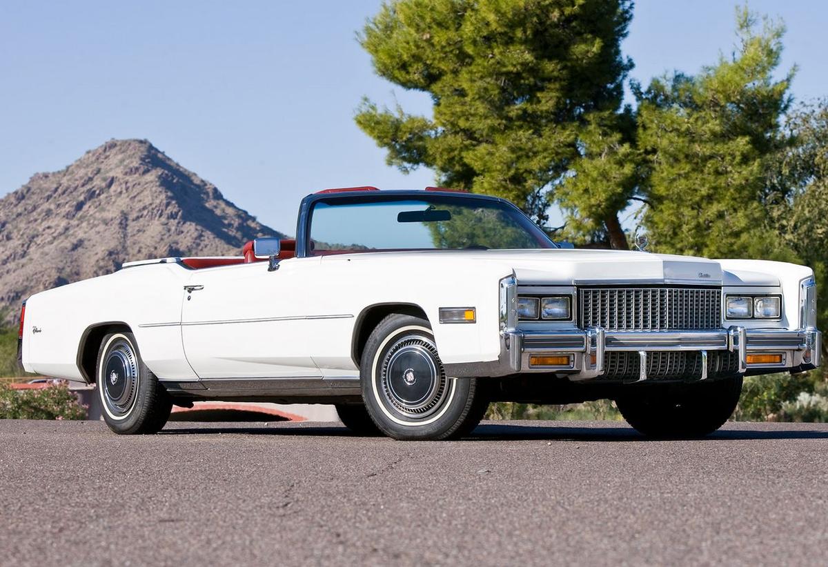 Ion Țiriac a venit la marele eveniment cu un splendid Cadillac Eldorado decapotabil