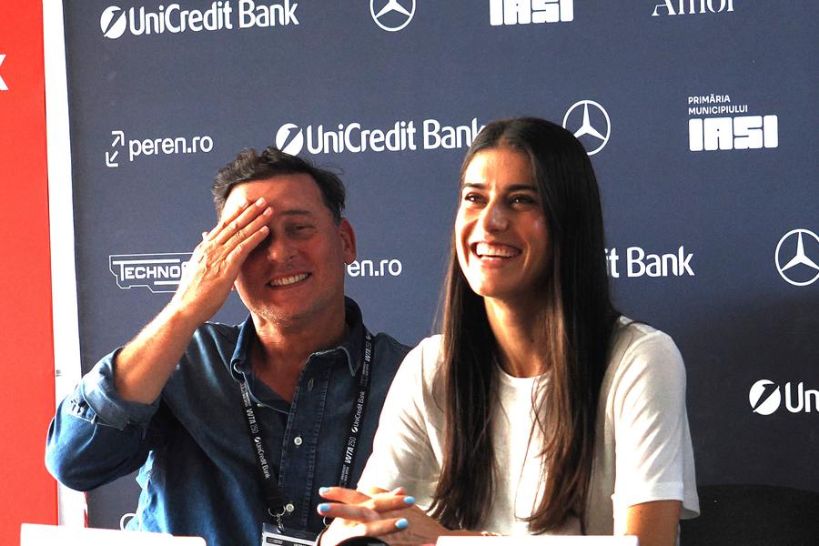 Andrei Pavel și Sorana Cîrstea la Iași FOTO Roxana Fleșeru Sorana Cîrstea a venit la Iași și a anunțat oficial: „Anul acesta vreau să-l bat pe Andrei Pavel la clasament”