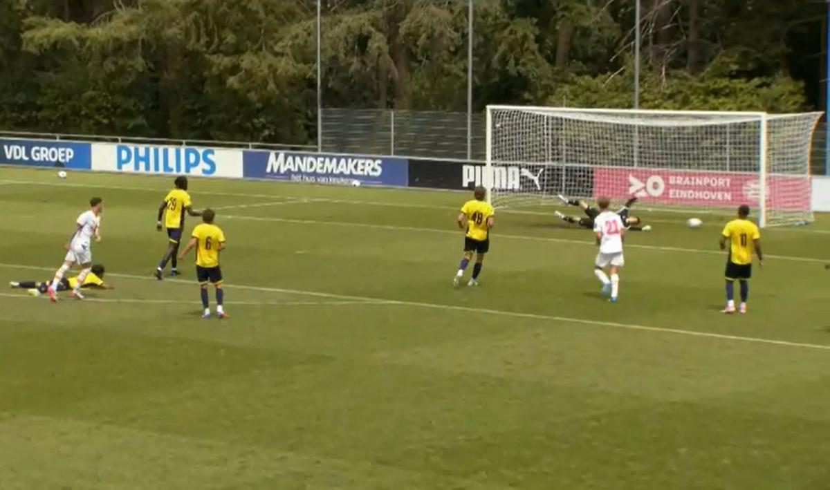Dennis Man, gol superb în amicalul contra lui Darius Olaru