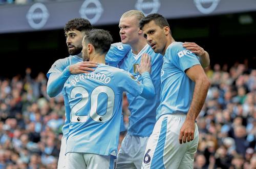 Norvegianul Erling Haaland, spaniolul Rodri, portughezul Bernardo Silva și croatul Josko Gvardiol Bernardo Silva și Rodri au reprezentat-o pe Manchester City la CM 2026  / Foto: Imago Images