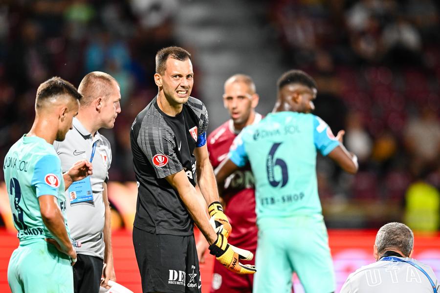 Dejan Iliev, în tricoul celor de la UTA Arad. Foto: Imago Un jucător a plecat de la Rapid fără să anunțe pe nimeni: „Urmează un proces lung”
