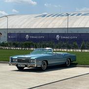 Ion Țiriac a venit cu un Cadillac Eldorado Convertible la inaugurarea Sălii „Nadia Comăneci”