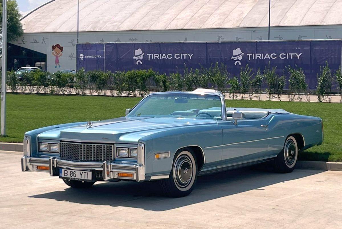 Ion Țiriac a venit la marele eveniment cu un splendid Cadillac Eldorado decapotabil