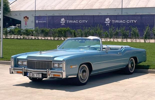 Ion Țiriac a venit la marele eveniment cu un splendid Cadillac Eldorado decapotabil