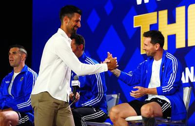 Novak Djokovic a refuzat comparația cu Leo Messi: „Aș vrea să fiu ca el! La 39 de ani, să joc doar 90 de minute”