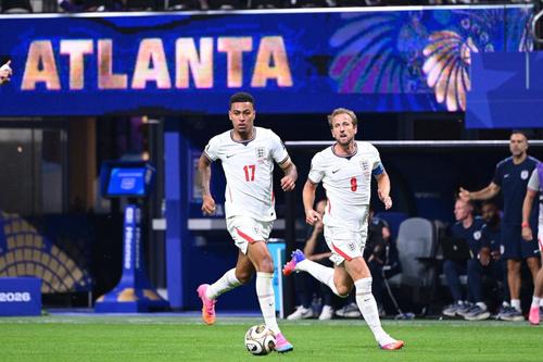 Morgan Rogers și Harry Kane la naționala Angliei / Foto: Imago Images