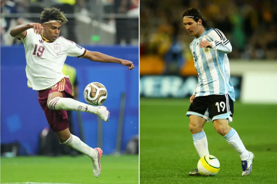 Lionel Messi și Lamine Yamal au debutat la naționalele Argentinei și Spaniei în tricoul cu 19 pe spate Firul incredibil care îi leagă pe Messi și Lamine Yamal » Ce au descoperit spaniolii înaintea finalei cu Argentina!
