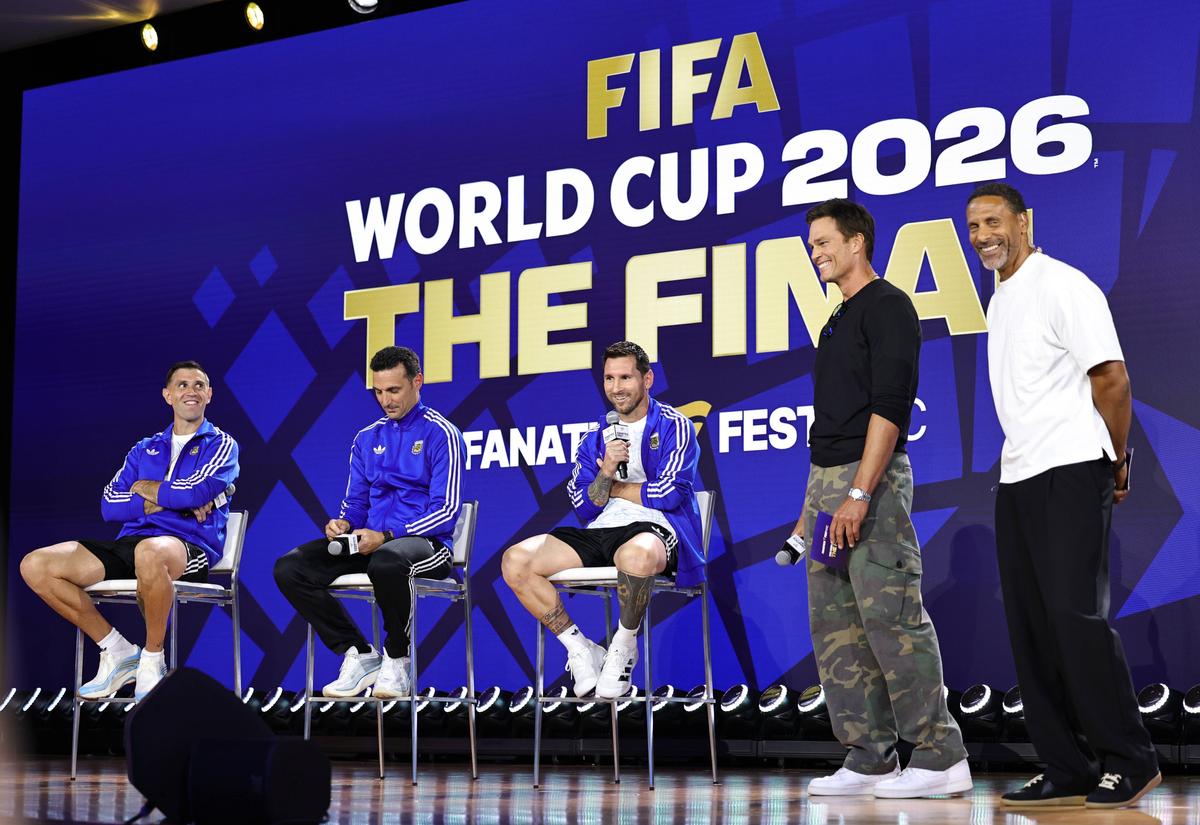 Leo Messi, Novak Djokovic, Tom Brady, pe aceeași scenă, înainte de Spania - Argentina
