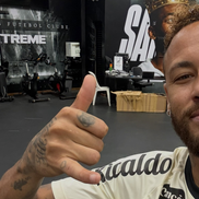 Neymar s-a întors la baza lui Santos // foto: facebook Santos Futebol Clube