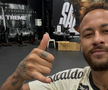 Neymar s-a întors la baza lui Santos // foto: facebook Santos Futebol Clube