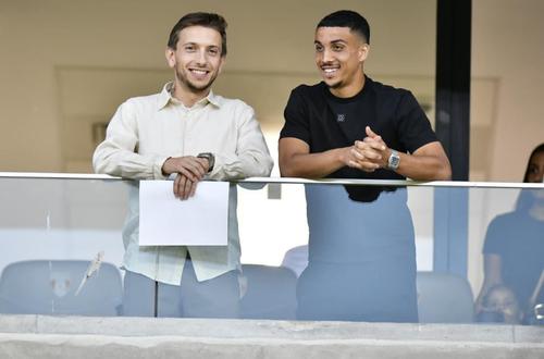 Aymen Boutoutaou, prezent în Ghencea la FCSB - FC Argeș// FOTO: Cristi Preda (GSP)
