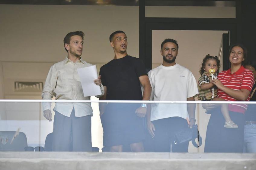 Aymen Boutoutaou, prezent în Ghencea la FCSB - FC Argeș// FOTO: Cristi Preda (GSP)