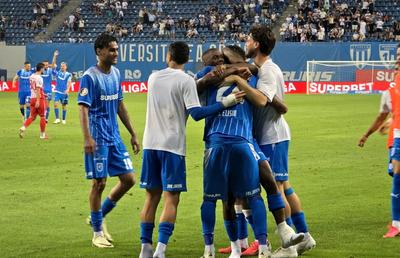 Aduceți-le adversari! Campioana Craiova a umilit-o pe UTA după pauză și își prelungește seria de invincibilitate