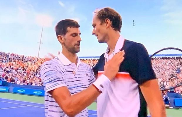ATP CINCINNATI // VIDEO Incredibilul Daniil Medvedev revine senzațional cu Novak Djokovic și se califică într-o nouă finală de Masters » Ierarhia în care rusul e pe primul loc în 2019
