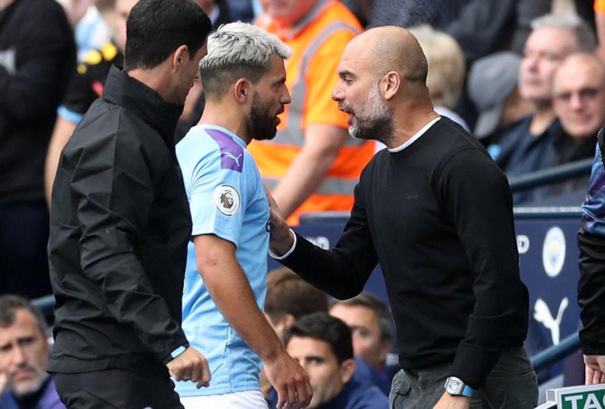 VIDEO + FOTO Pep Guardiola, nervos după egalul cu Tottenham: „Oamenii de la VAR poate că erau la o cafea” » Ce spune despre cearta de pe teren cu Sergio Aguero