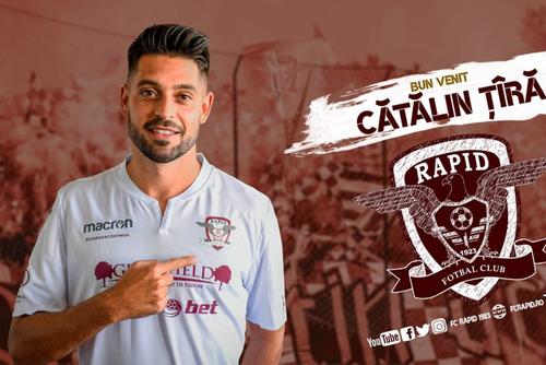 Cătălin Țîră // foto: Facebook @ FC Rapid 1923