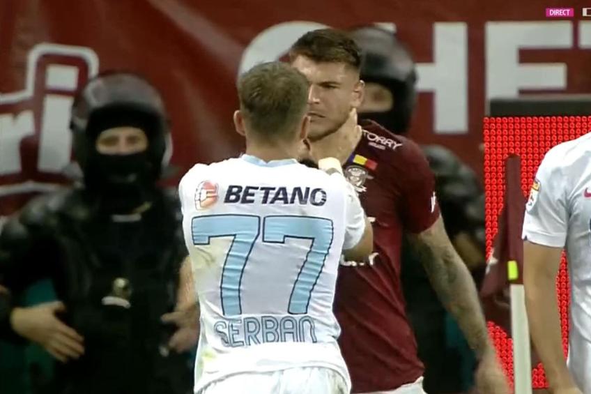 Sorin Șerban și Claudiu Belu în Rapid - FCSB