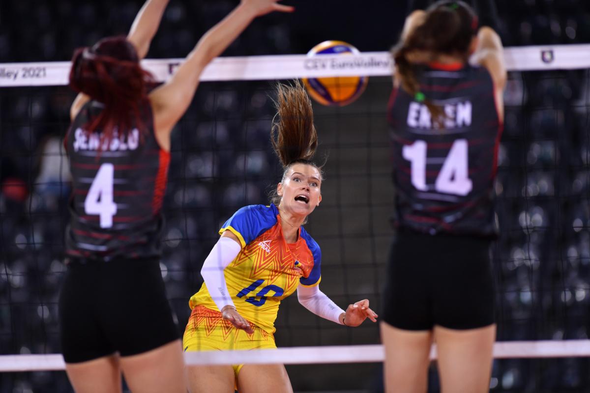 Volei - Euro 2021: România - Turcia