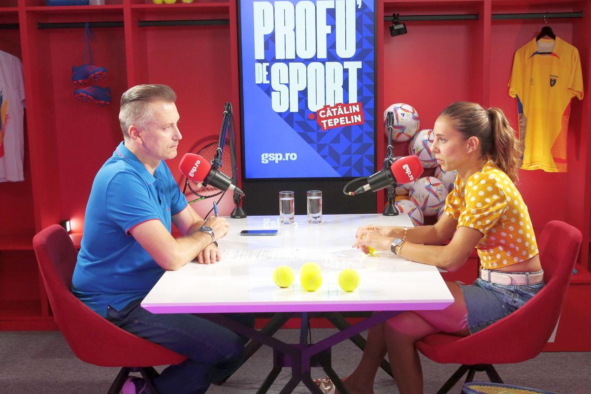 Dialog amplu cu Mihaela Buzărnescu, fost #20 WTA, în episodul #4 din podcastul „Profu' de Sport”: „Ajungeam în Top 10 fără acea accidentare”