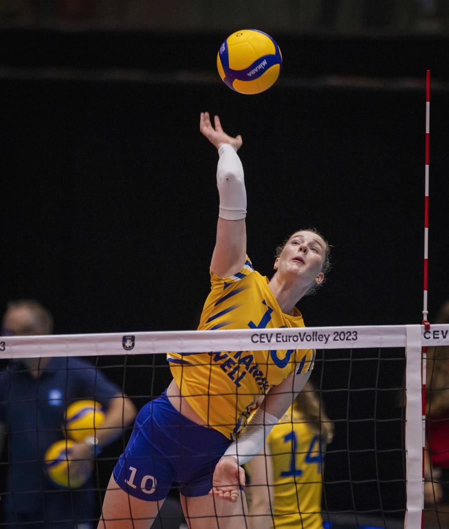 Isabelle Haak în acțiune FOTO Imago Images Isabelle Haak, voleibalista de un milion de euro