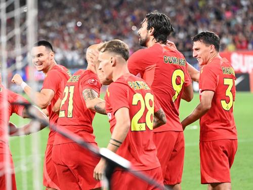 Gigi Becali, patronul de la FCSB, susține că a primit oferte pentru Adrian Șut (24 de ani, mijlocaș central) și Andrea Compagno (27 de ani, atacant)/ foto: Imago Images