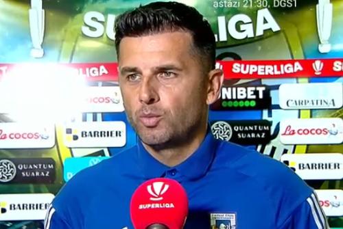 Petrolul - FCU Craiova 4-3 » Nicolae Dică, 43 de ani, a analizat eșecul de la Ploiești. „Nick” a mai pierdut un joc cu același scor, 3-4 cu U Cluj.